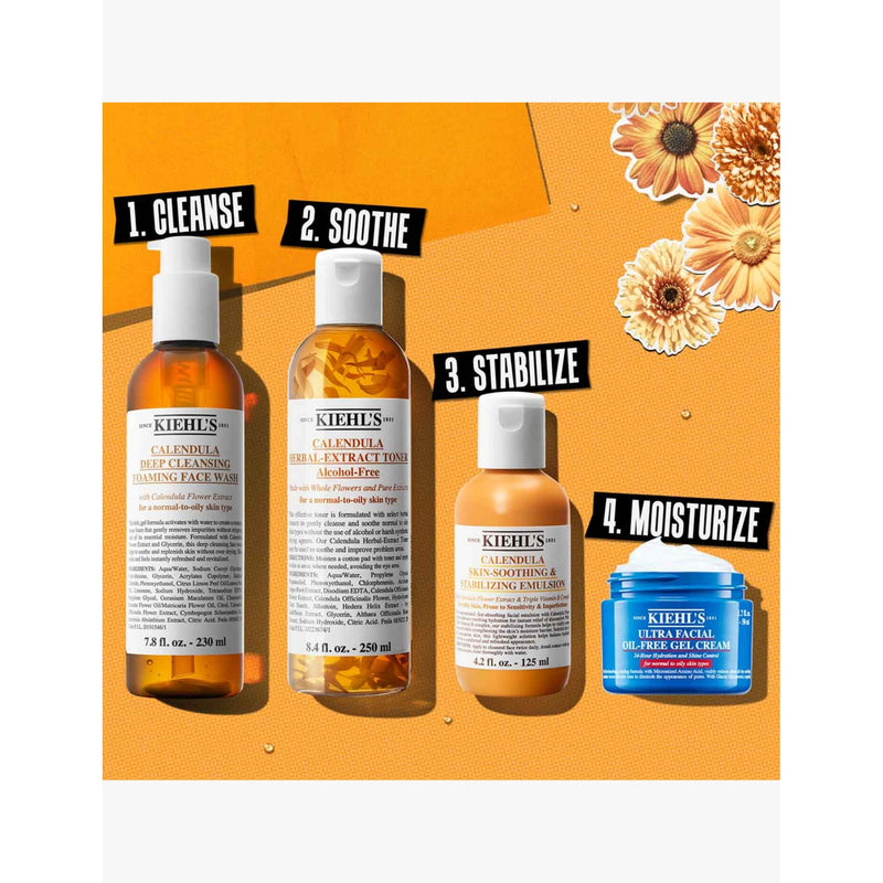 Kiehl's Calendula skin-soothing emulsion 125ml (British brand)