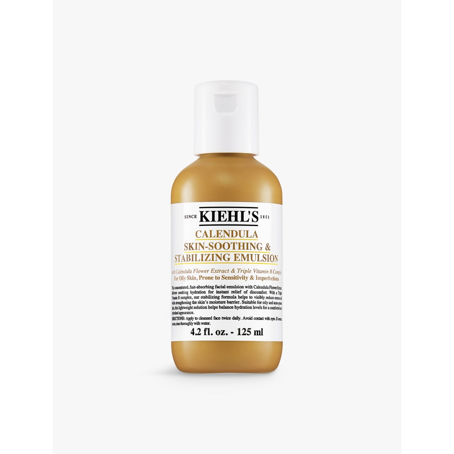 Kiehl's Calendula skin-soothing emulsion 125ml (British brand)