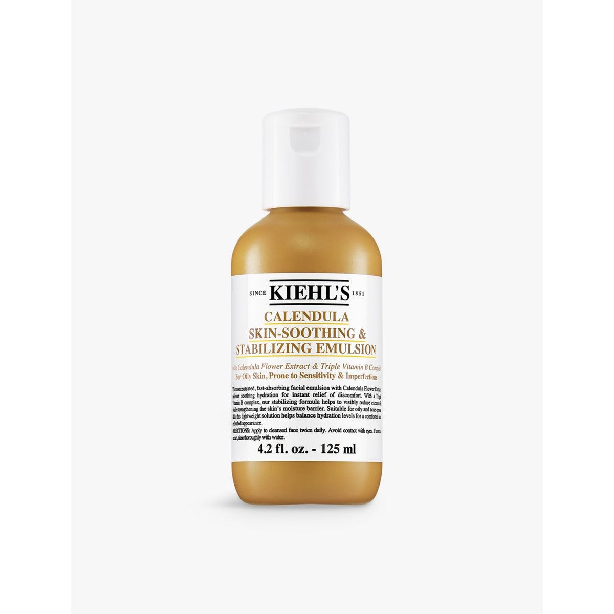 Kiehl's Calendula skin-soothing emulsion 125ml (British brand)