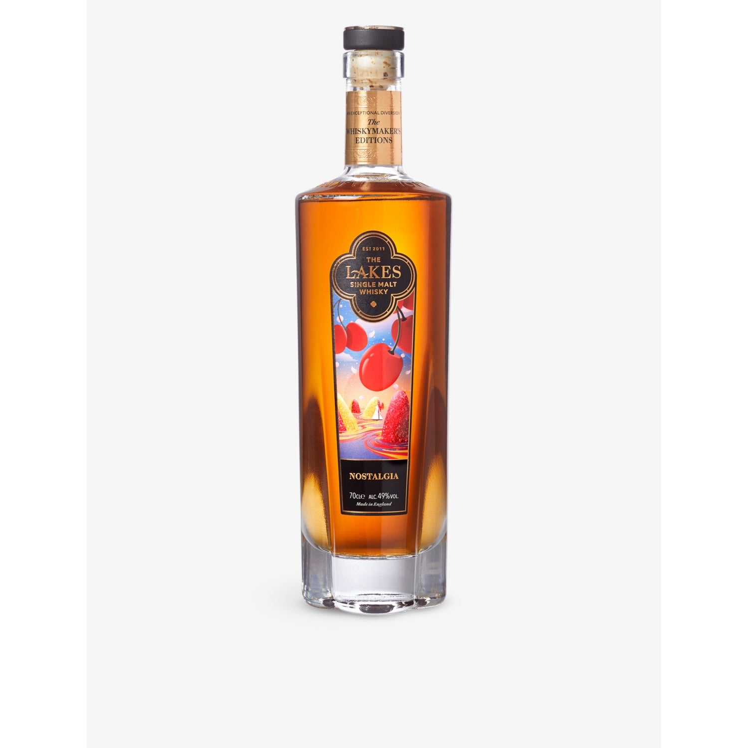 The Lakes Nostalgia single malt whisky 700ml, UK version