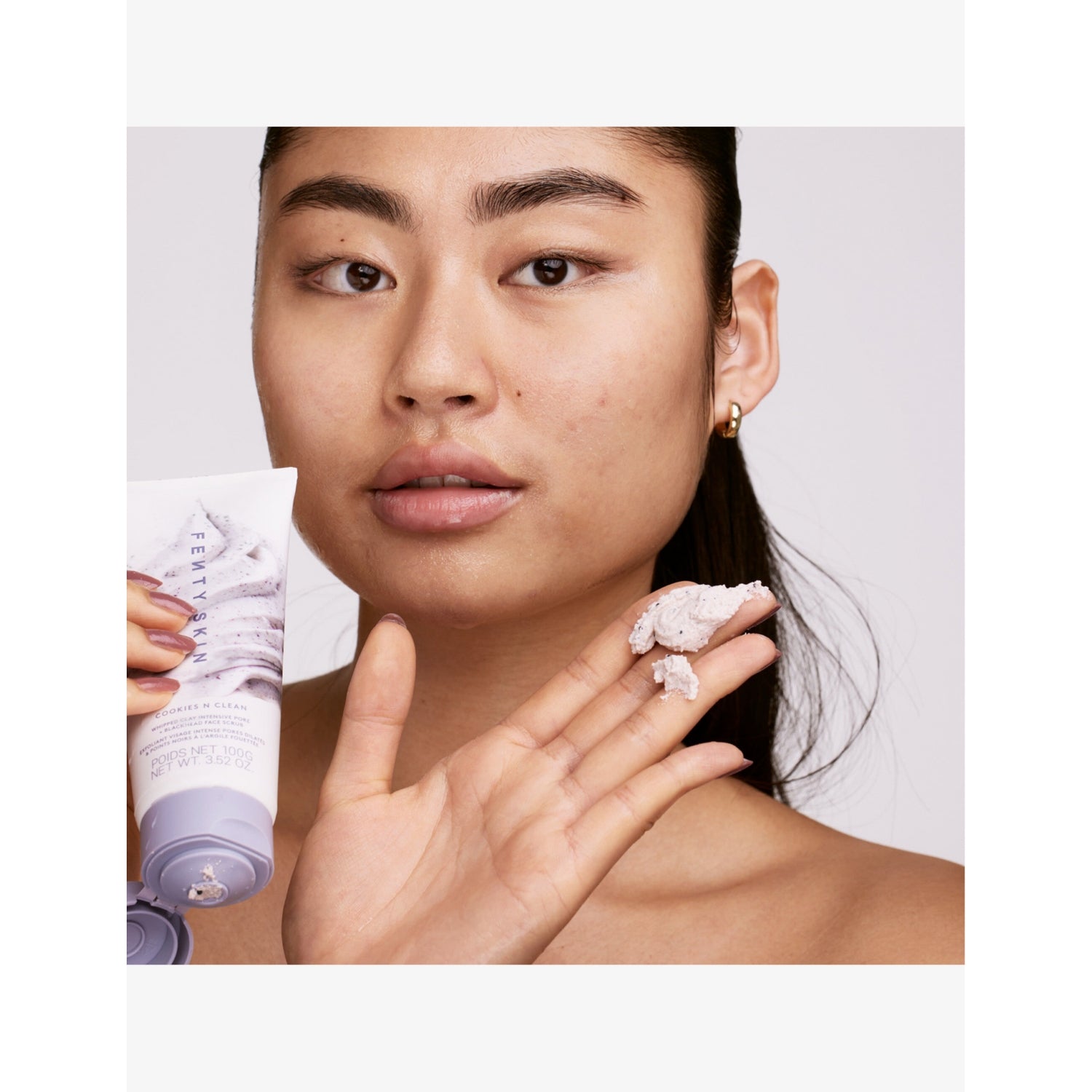Fenty Beauty Cookies N Clean face scrub 100g, imported from the UK