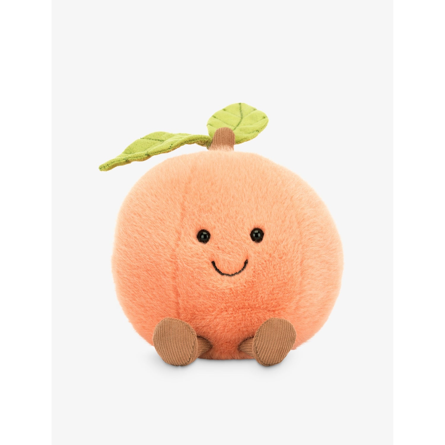Jellycat Amuseable Peach soft toy 14cm, imported from the UK