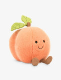 Jellycat Amuseable Peach soft toy 14cm, imported from the UK