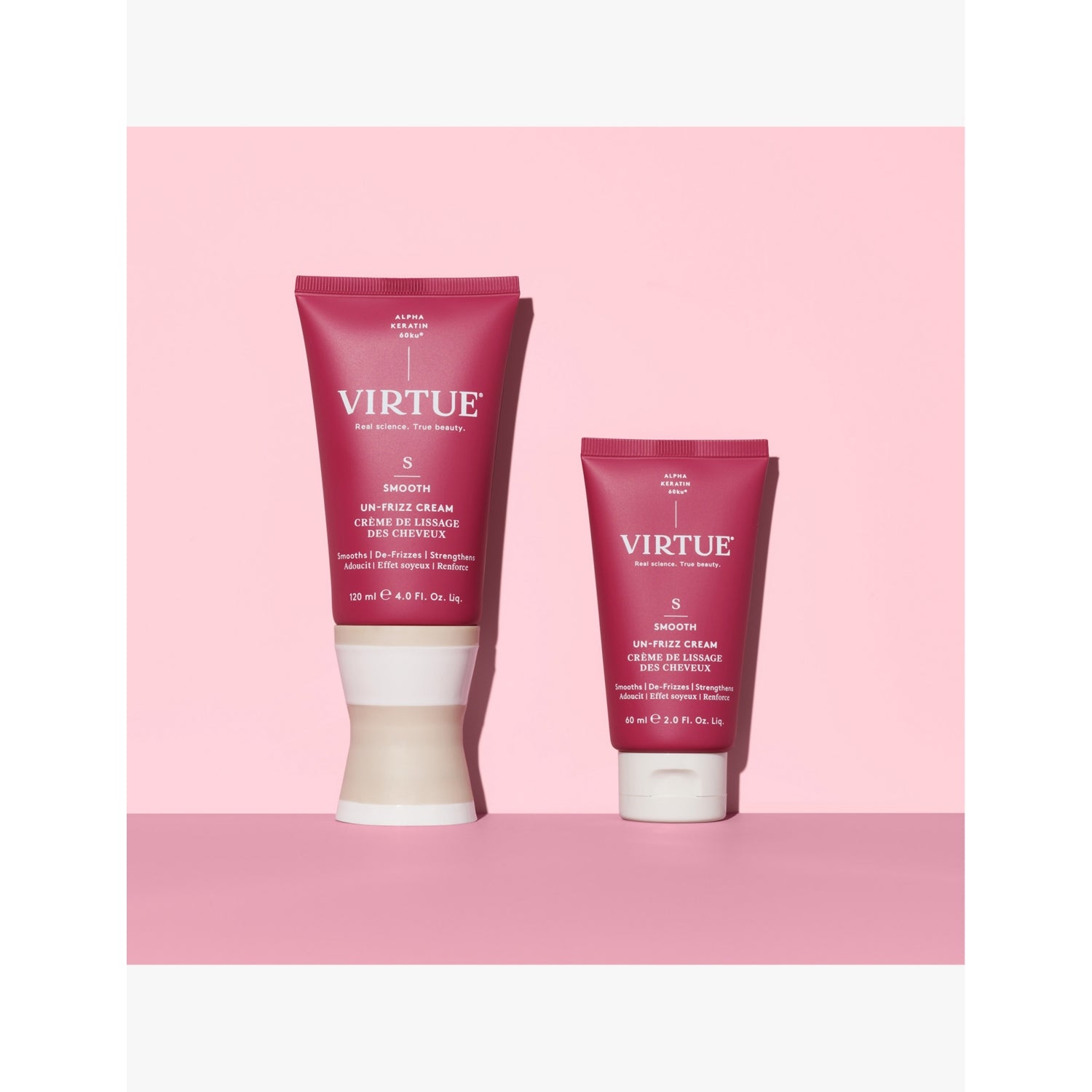 Virtue Un-Frizz cream 120ml hair product (British brand)