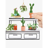 Make It Mini Botanicals deluxe playset UV resin craft kit - British product