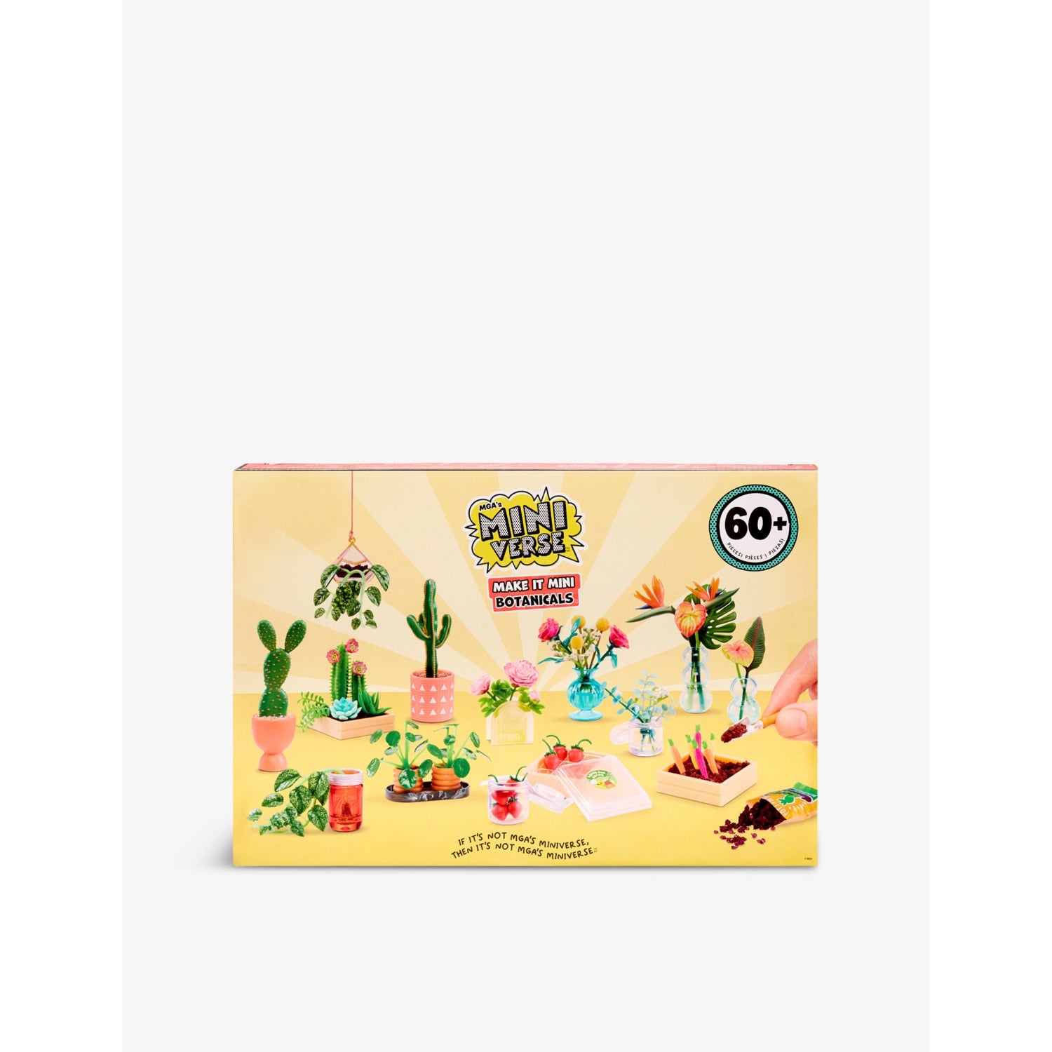 Make It Mini Botanicals deluxe playset UV resin craft kit - British product