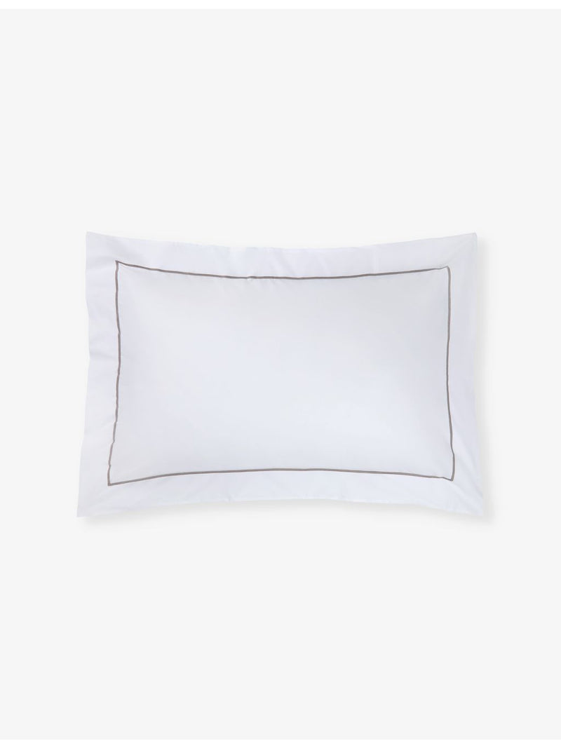 The White Company cotton Oxford pillowcase super-king 50cm x 90cm, UK version
