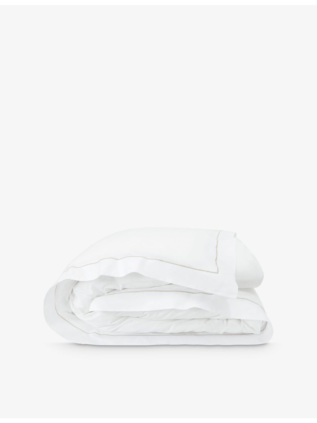 The White Company Savoy cotton duvet cover, imported from the UK