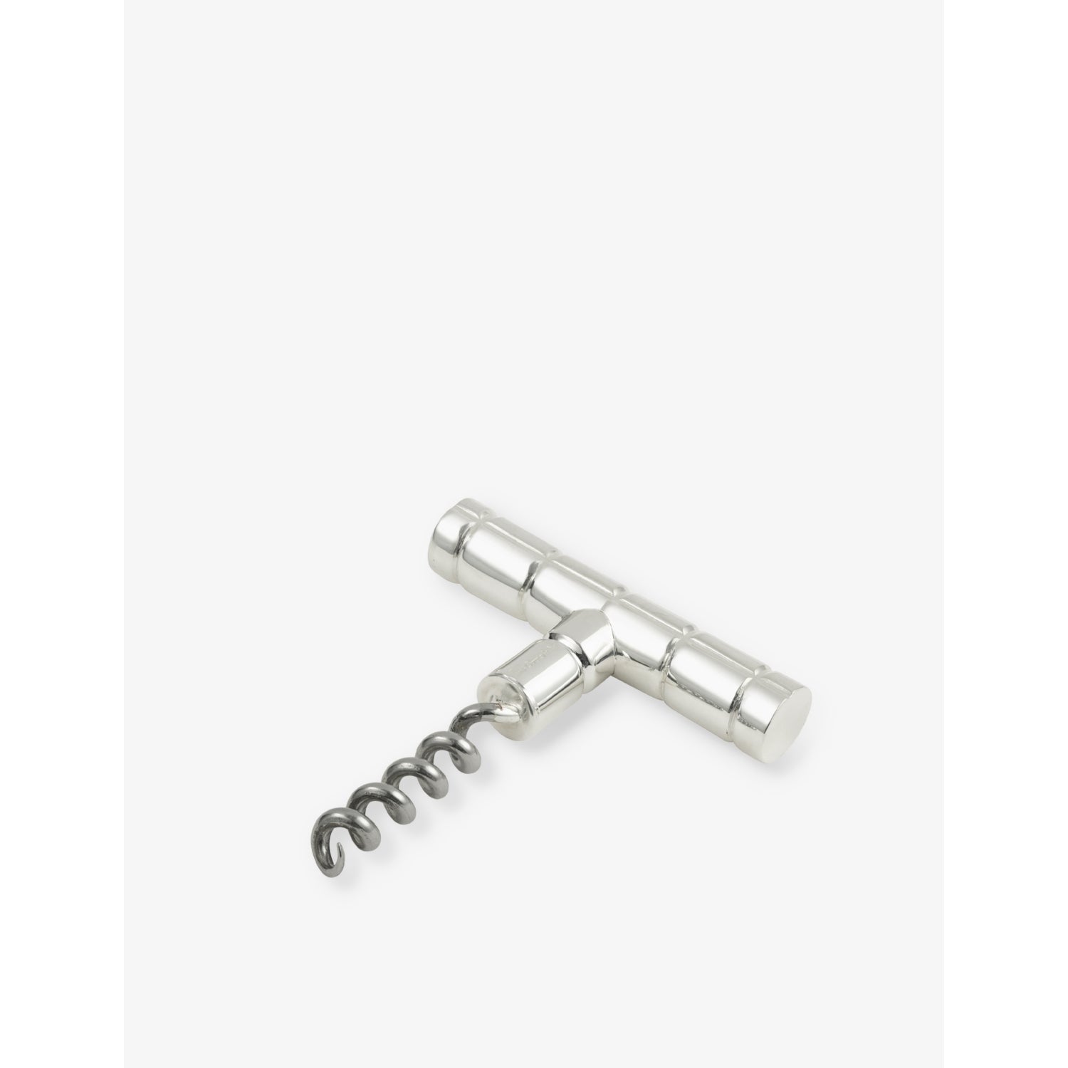 Christofle Graphik silver-plated corkscrew 8.2cm - British product
