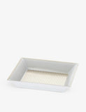 Christofle porcelain trinket box Malmaison 20cm, imported from the UK