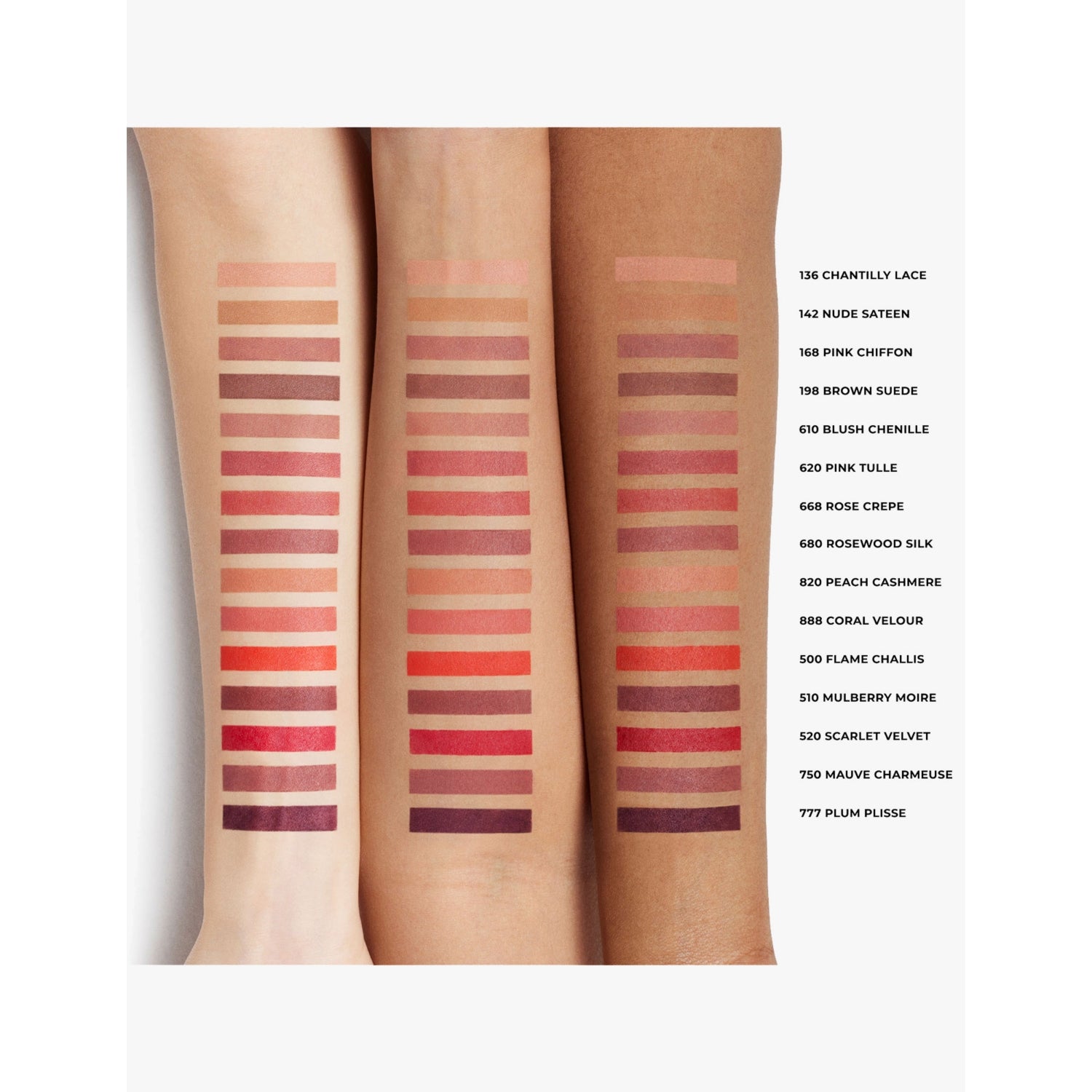 Laura Mercier Caviar smoothing matte lipstick refill 3.5g (British brand)