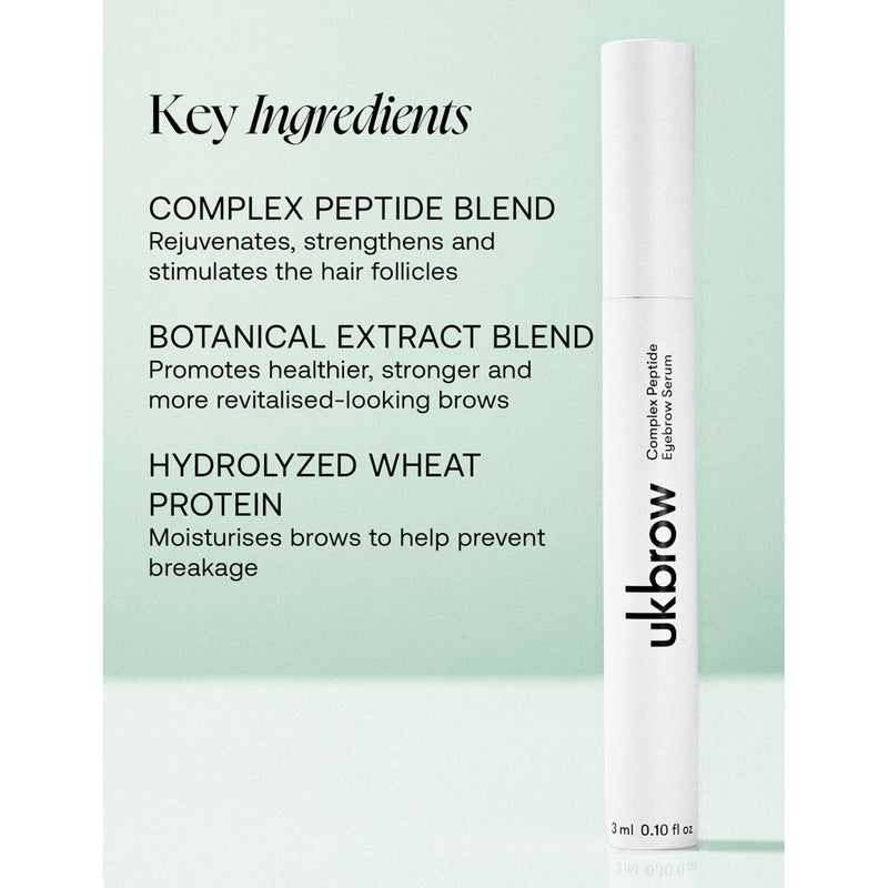 UKLASH Complex Peptide brow serum 3ml, imported from the UK