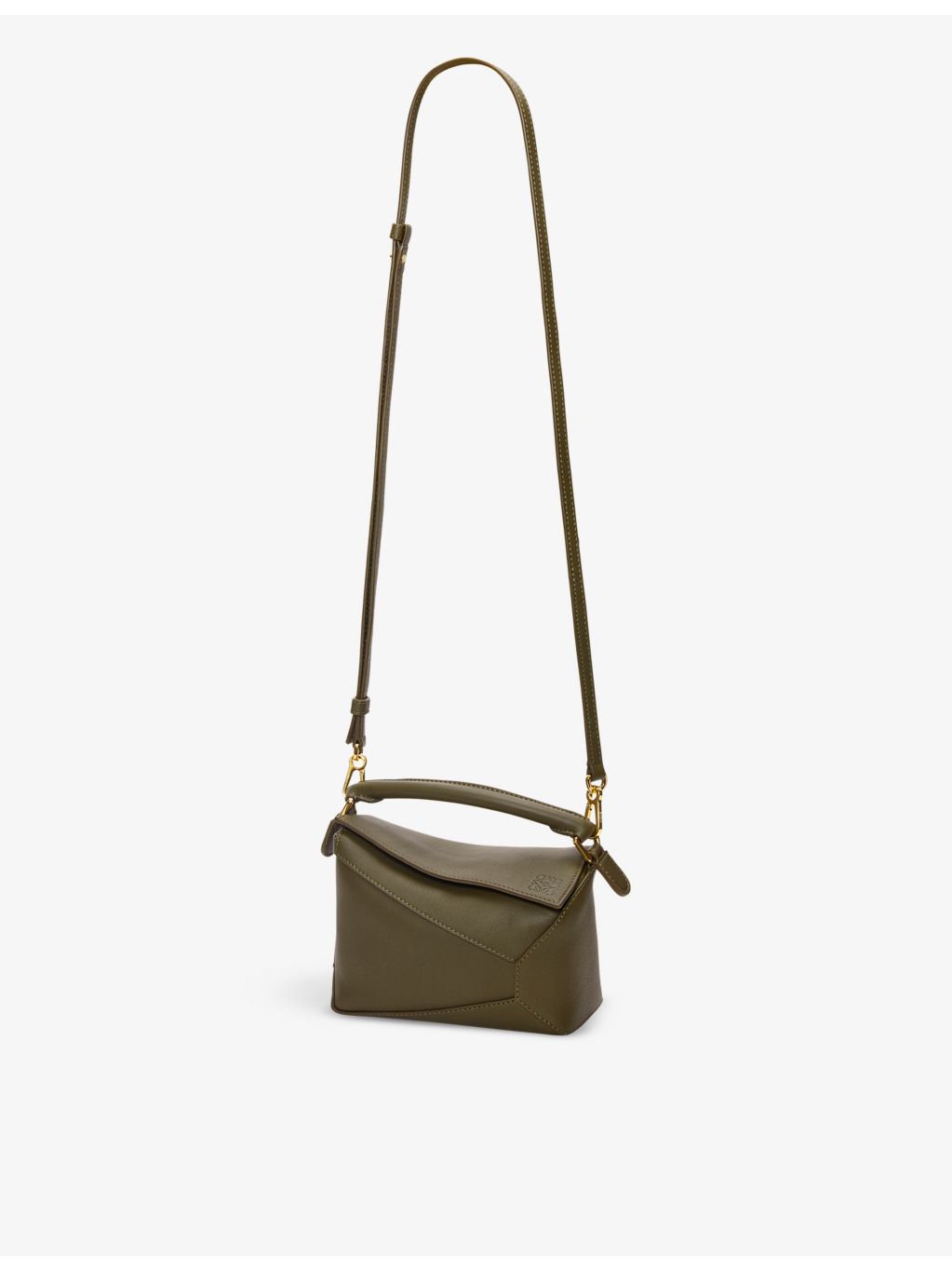 Loewe Puzzle Edge mini leather cross-body bag - British product