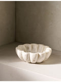 The White Company scalloped marble bowl 15cm, UK version