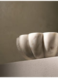 The White Company scalloped marble bowl 15cm, UK version