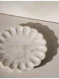 The White Company scalloped marble plate 20cm, UK version
