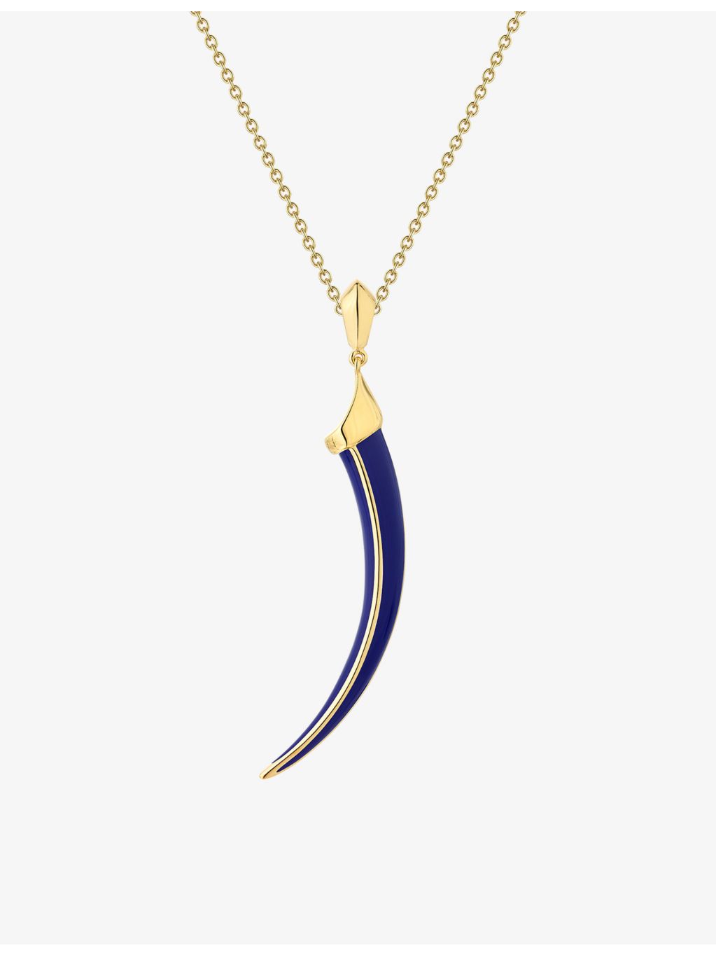 Shaun Leane Sabre Solis vermeil pendant necklace, imported from the UK