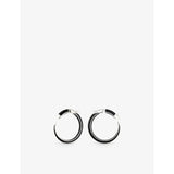 Shaun Leane sterling-silver and enamel hoop earrings 6.25mm - British product