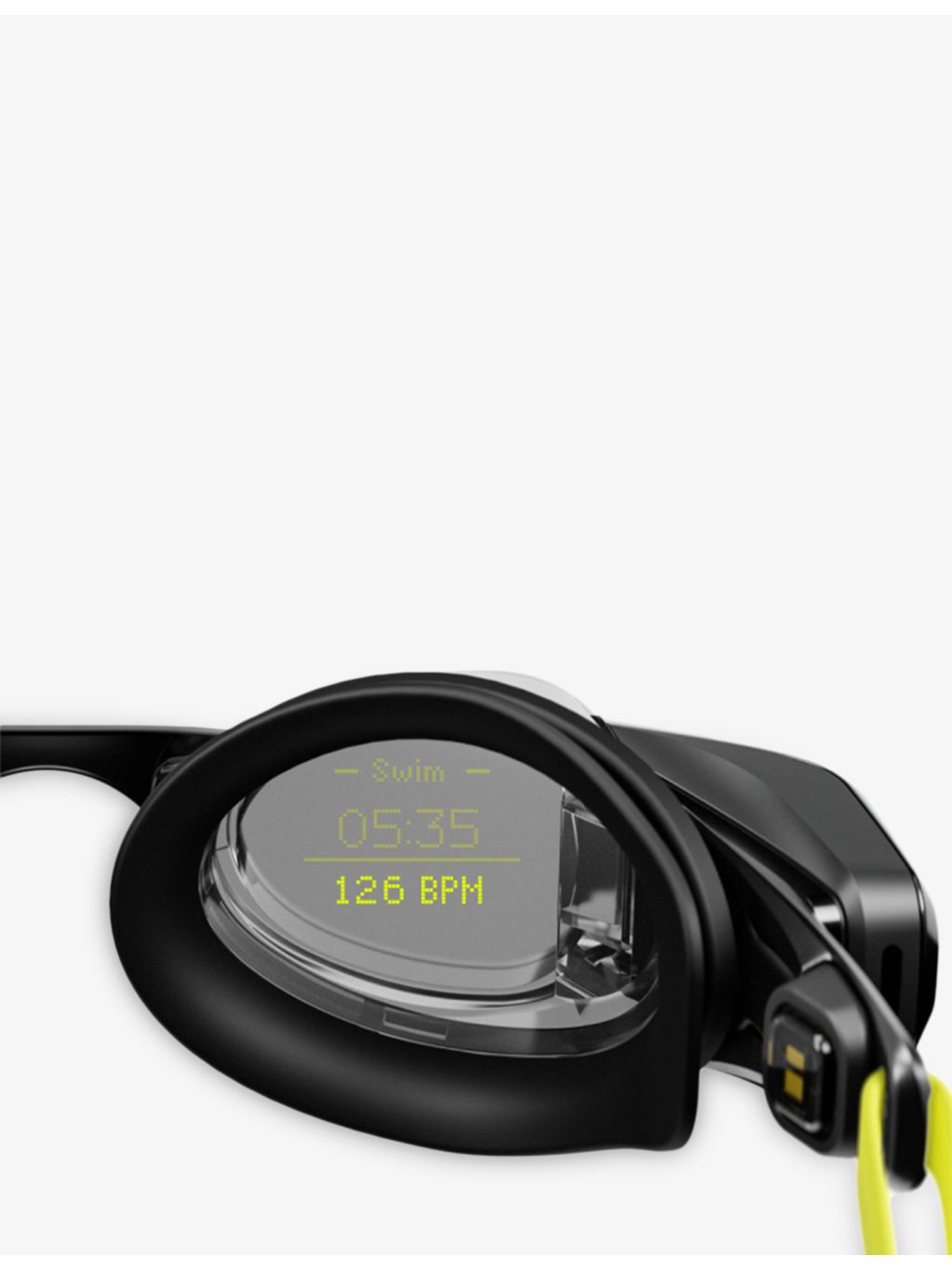 FORM Smart Swim 2 goggles with AR display, imported from the UK