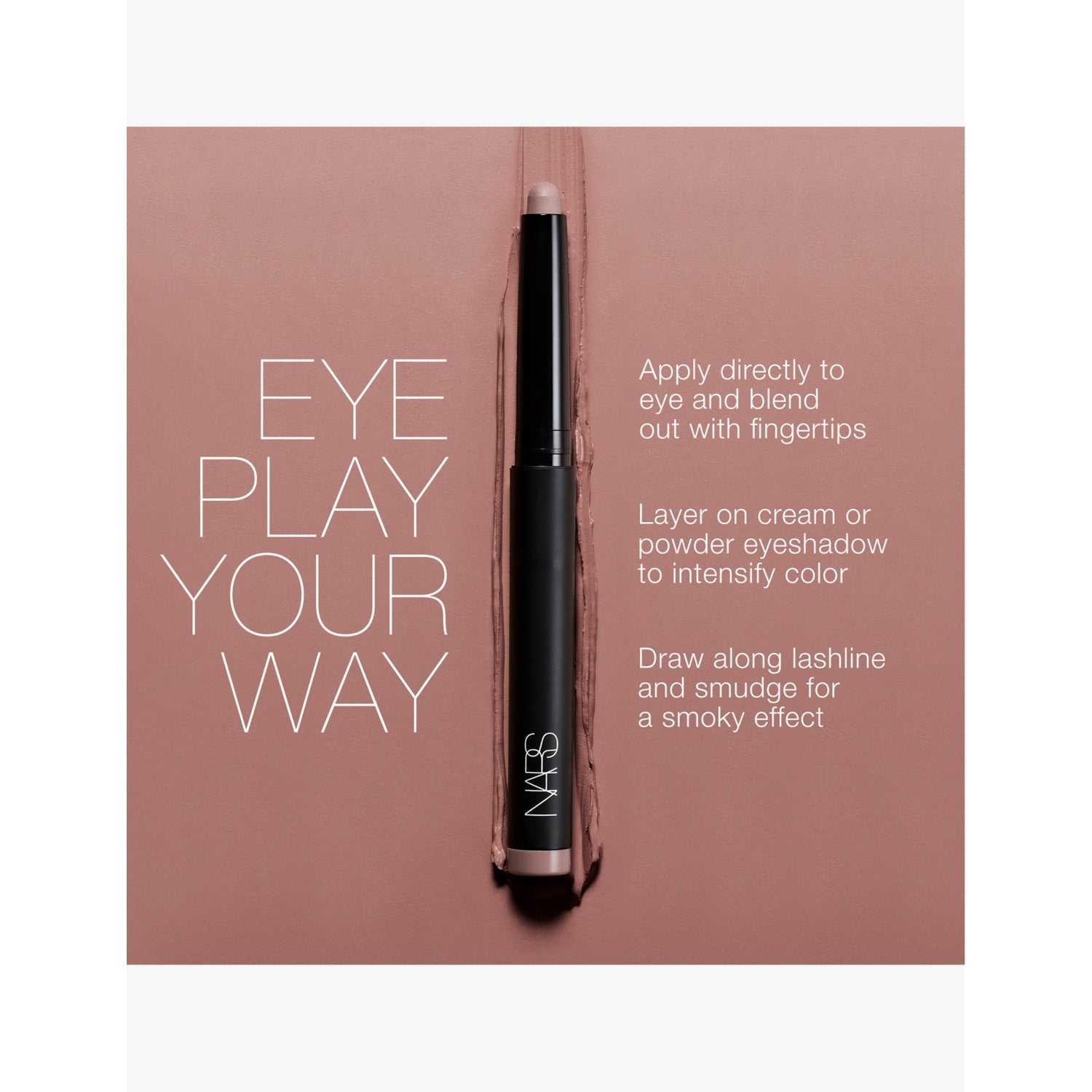 NARS Total Seduction eyeshadow stick 1.6g, UK version