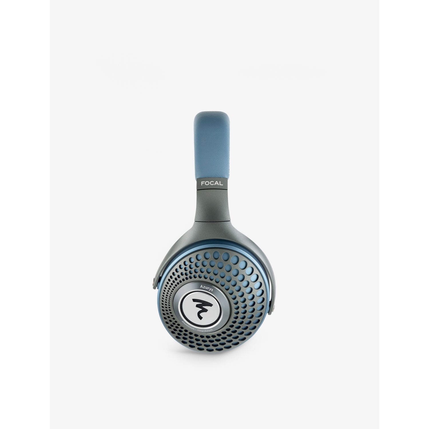 Focal Azurys closed-back headphones in blue, imported from the UK