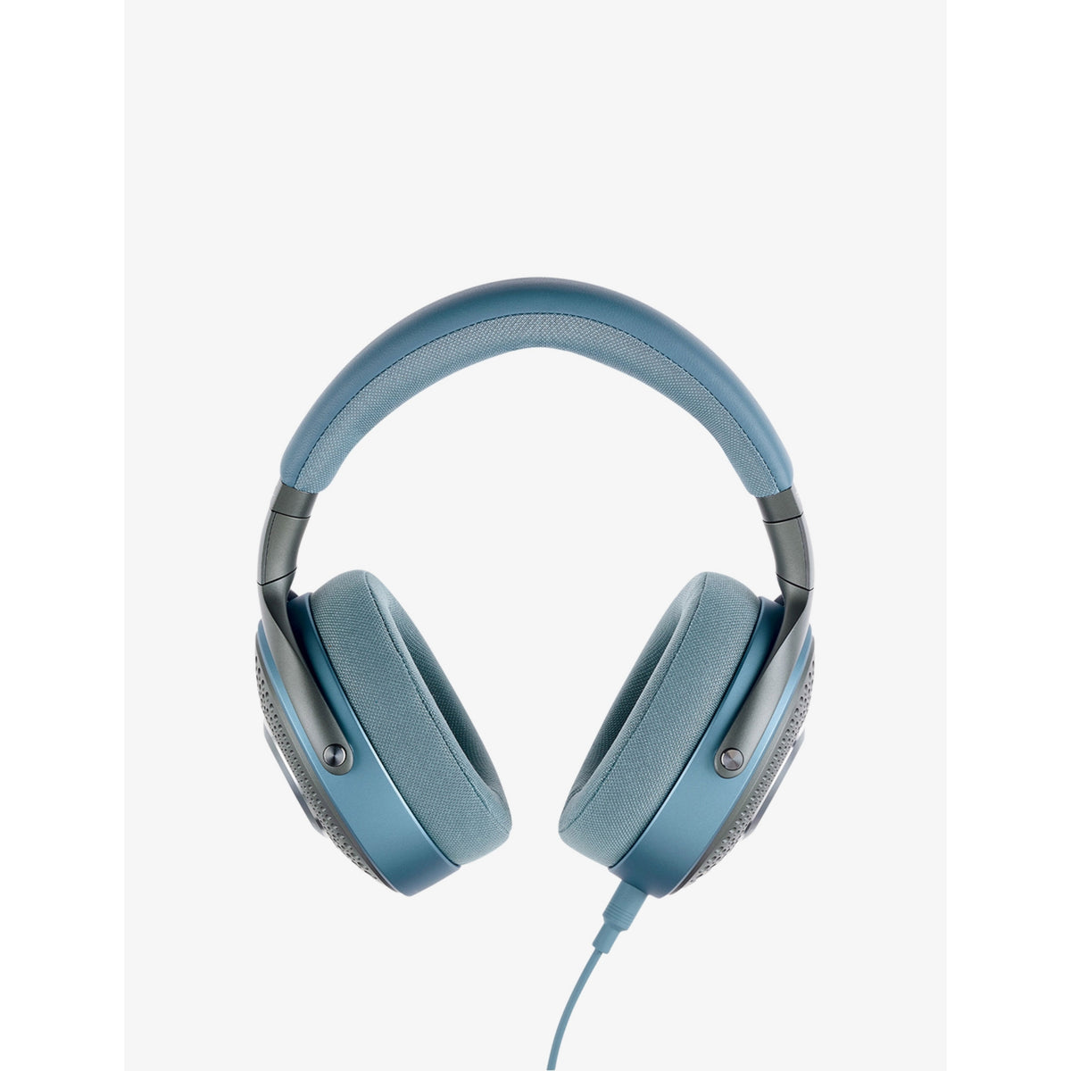 Focal Azurys closed-back headphones in blue, imported from the UK