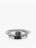 Alessi Vimini stainless steel basket 27cm, UK version