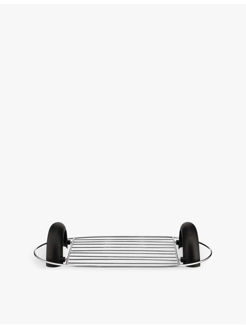 Alessi Toru brioche warmer grill stainless steel, imported from the UK