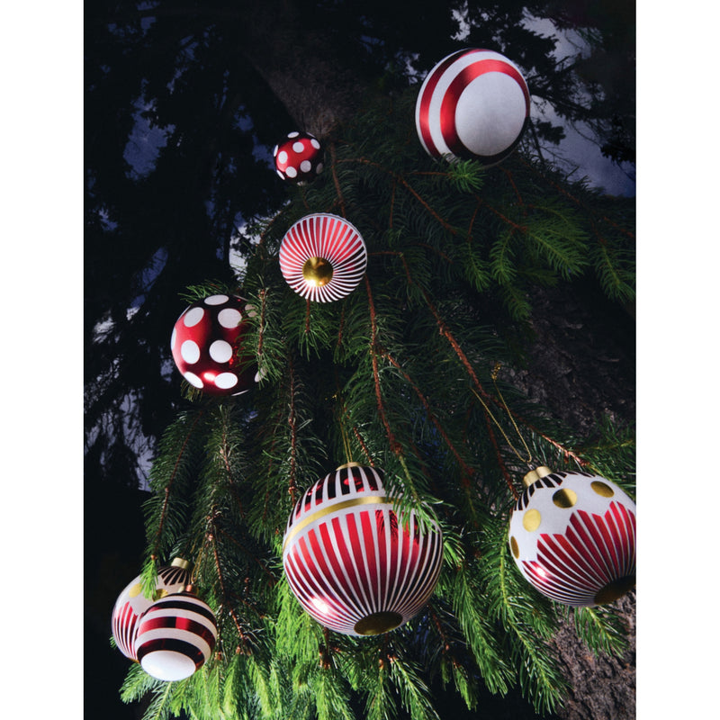 Alessi glass Christmas bauble Delight 9cm - British product