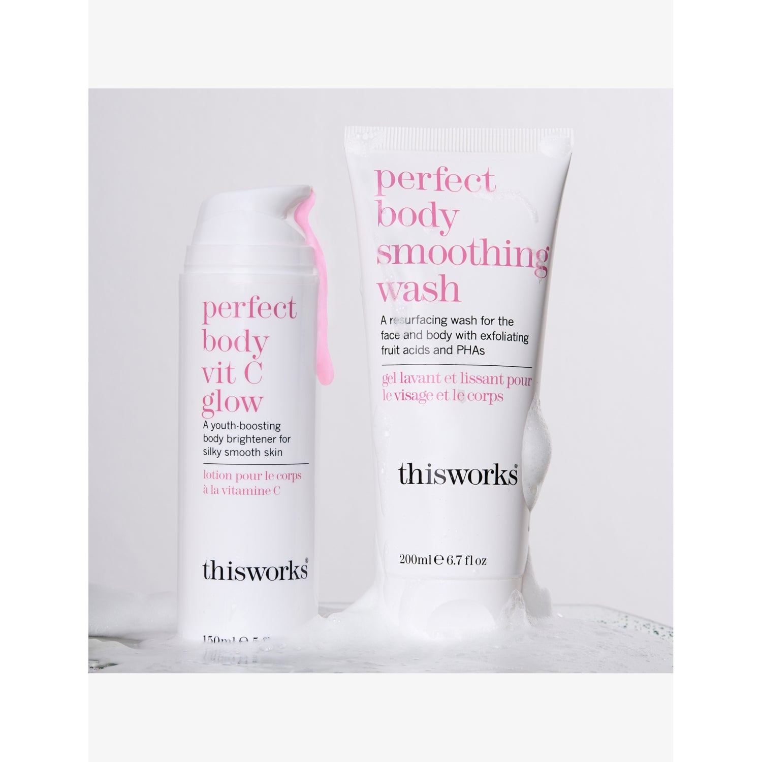 This Works Perfect Body Soothing Wash 200ml - British product