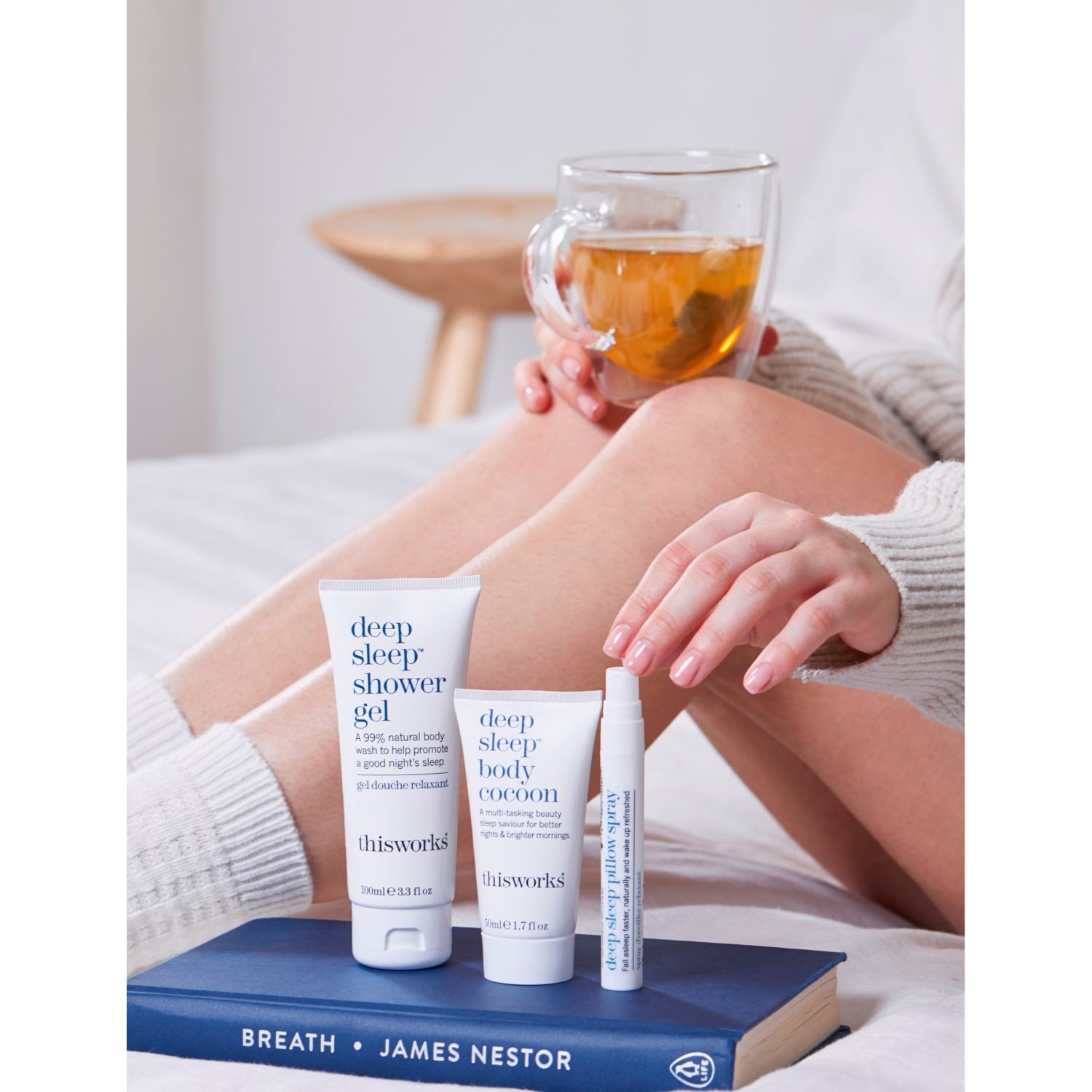 This Works Sleep Retreat gift set with three products (British brand)