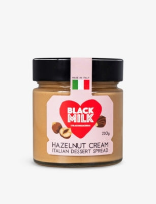 Black Milk hazelnut cream spread 230g (British brand)
