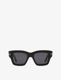 Tom Ford Ilias square-frame acetate sunglasses (British brand)
