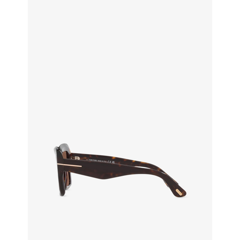 Tom Ford TR001880 ESME square-frame acetate sunglasses (British brand)