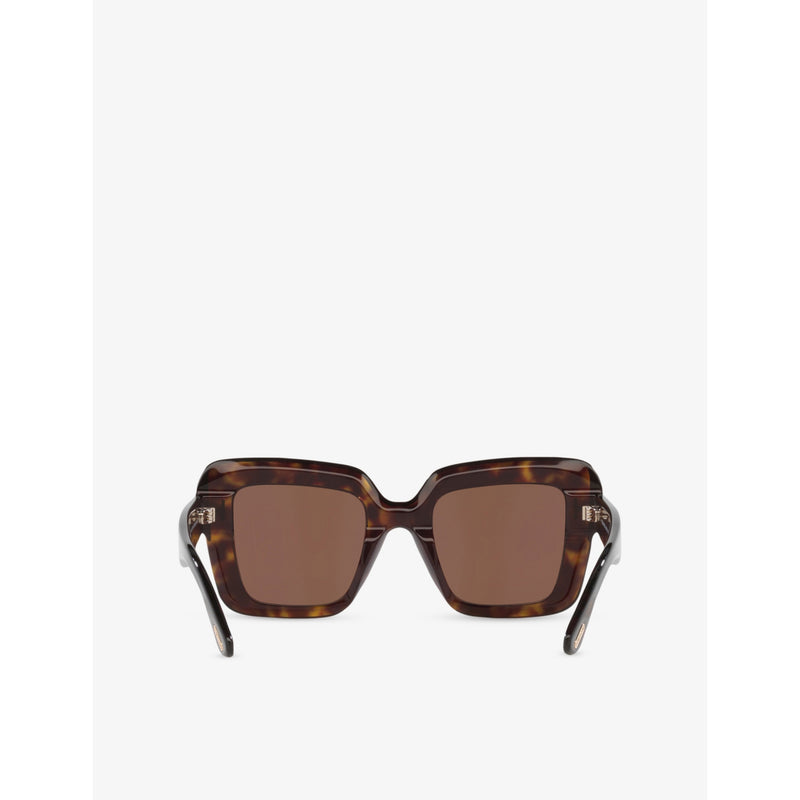 Tom Ford TR001880 ESME square-frame acetate sunglasses (British brand)