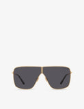 Tom Ford HUXLEY pilot-frame metal sunglasses - British product