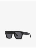 Tom Ford acetate sunglasses FT0711 irregular frame (British brand)