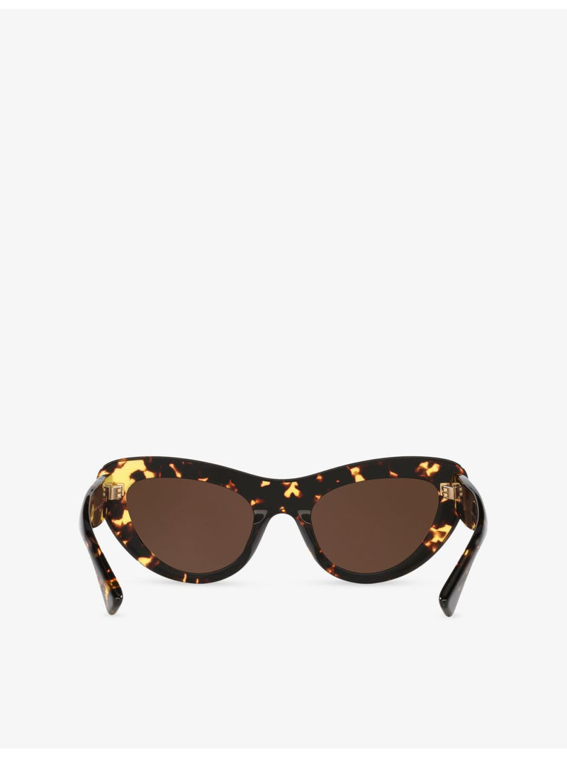 Bottega Veneta cat-eye acetate sunglasses tortoiseshell - British product