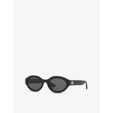 Gucci GG1579S oval-frame injected sunglasses, UK version