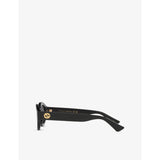 Gucci GG1579S oval-frame injected sunglasses, UK version