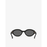 Gucci GG1579S oval-frame injected sunglasses, UK version