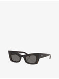 Saint Laurent SL 702 cat eye frame sunglasses, imported from the UK