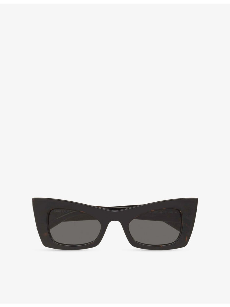 Saint Laurent SL 702 cat eye frame sunglasses, imported from the UK