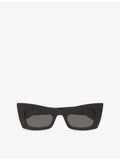 Saint Laurent SL 702 cat eye frame sunglasses, imported from the UK