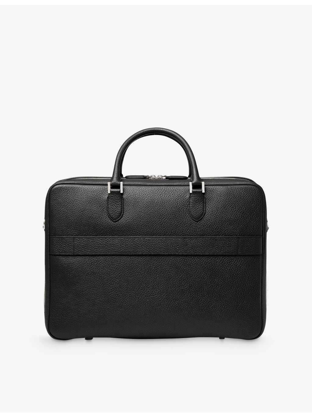 Aspinal of London 48hr Mount Street leather travel bag, UK version