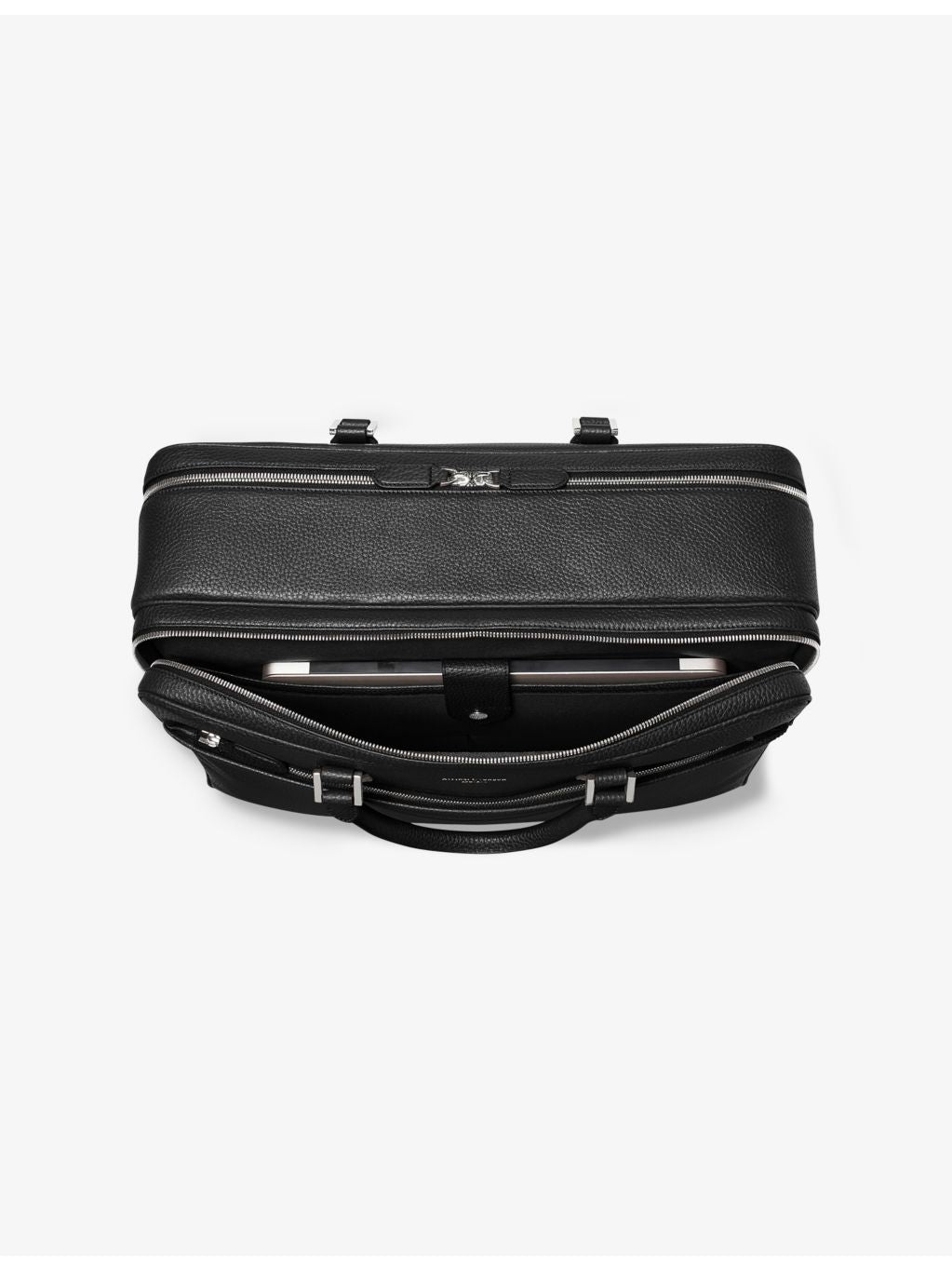 Aspinal of London 48hr Mount Street leather travel bag, UK version
