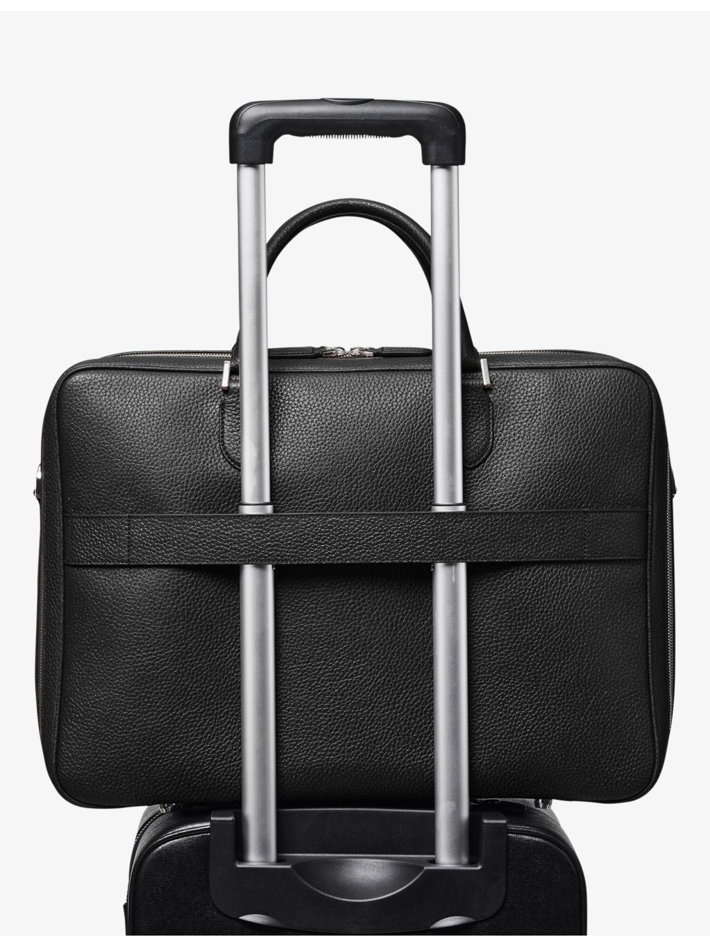 Aspinal of London 48hr Mount Street leather travel bag, UK version