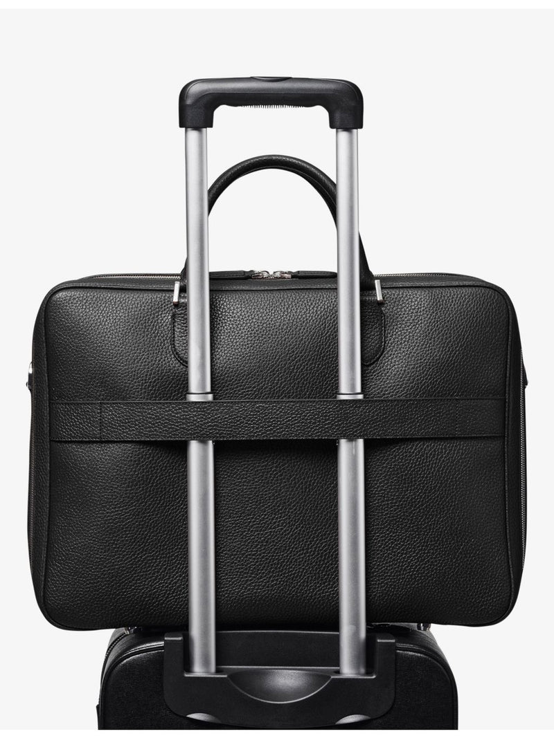 Aspinal of London 48hr Mount Street leather travel bag, UK version