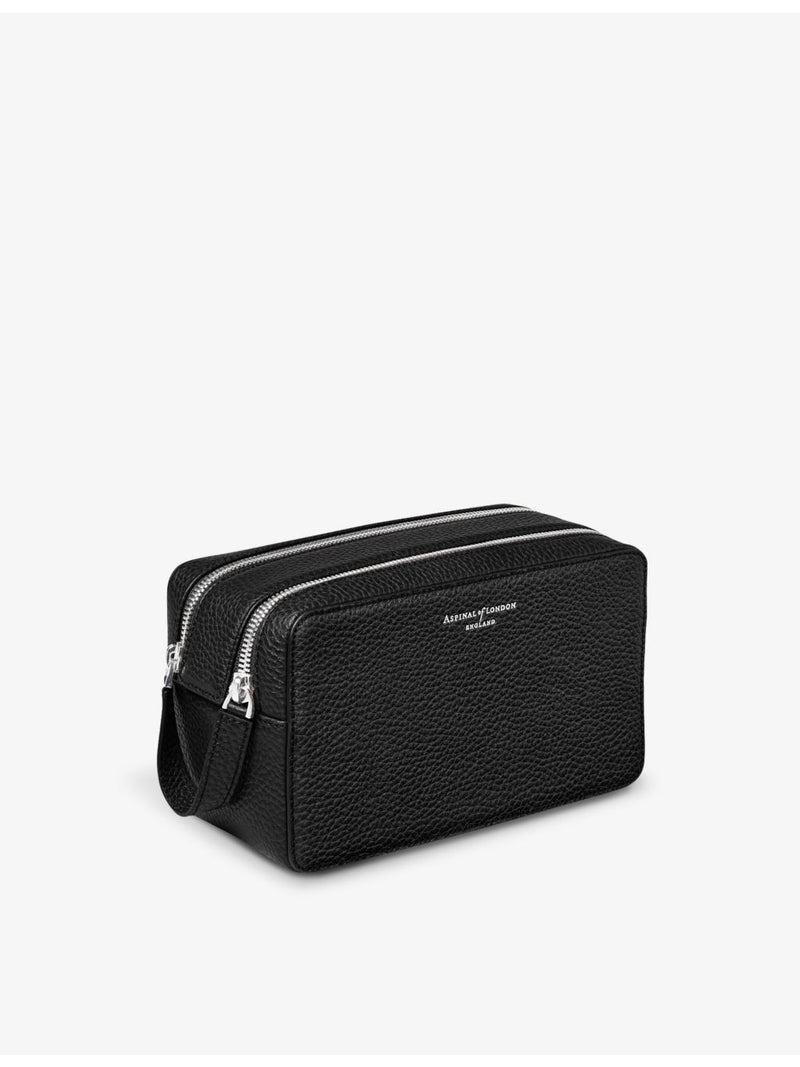 Aspinal of London Mount Street leather wash bag - British product