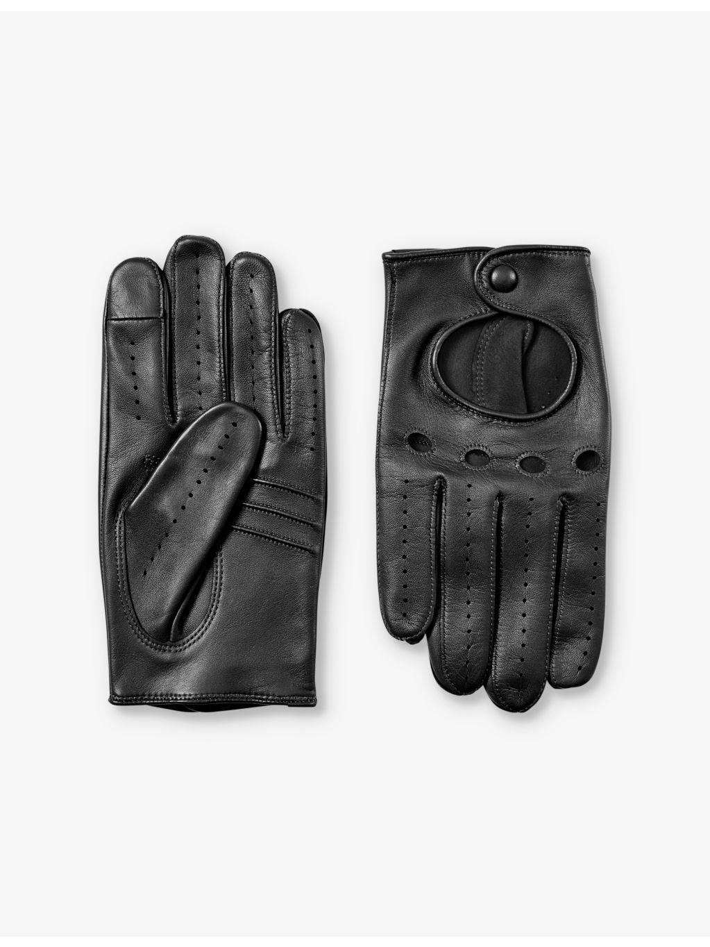 Aspinal of London men's leather driving gloves, imported from the UK